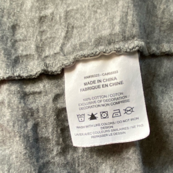 Vintage ‘00 Air Jordan Jumpman Wings Gray T-Shirt Size: Medium - Picture 6 of 8